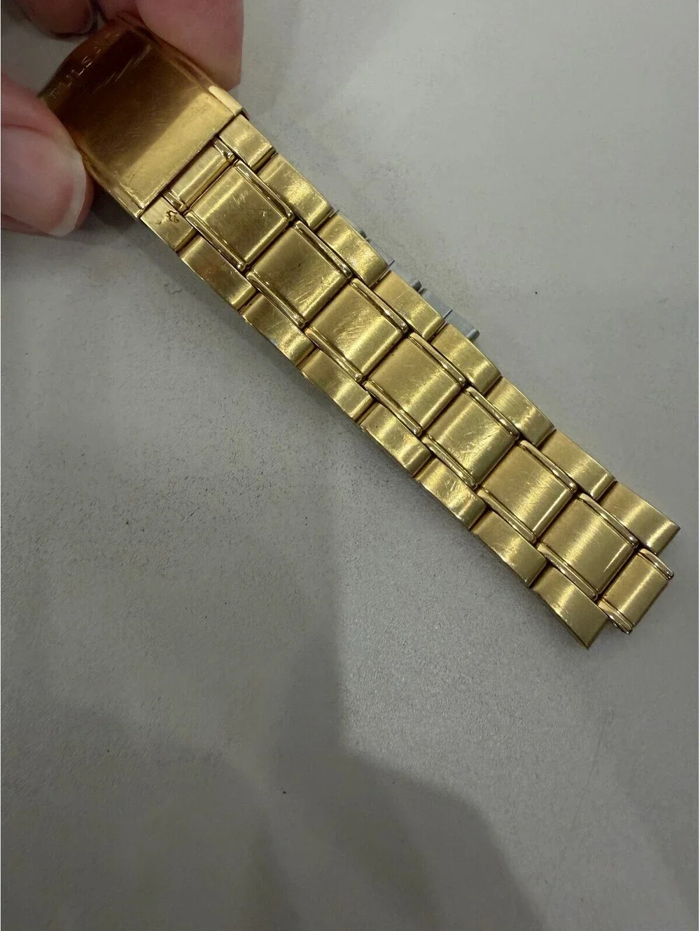Pulsar Gold-Tone Stainless Steel Watch Band Bracelet 6.75